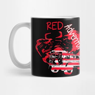 Cool T-Shirt Red Adventure Mug